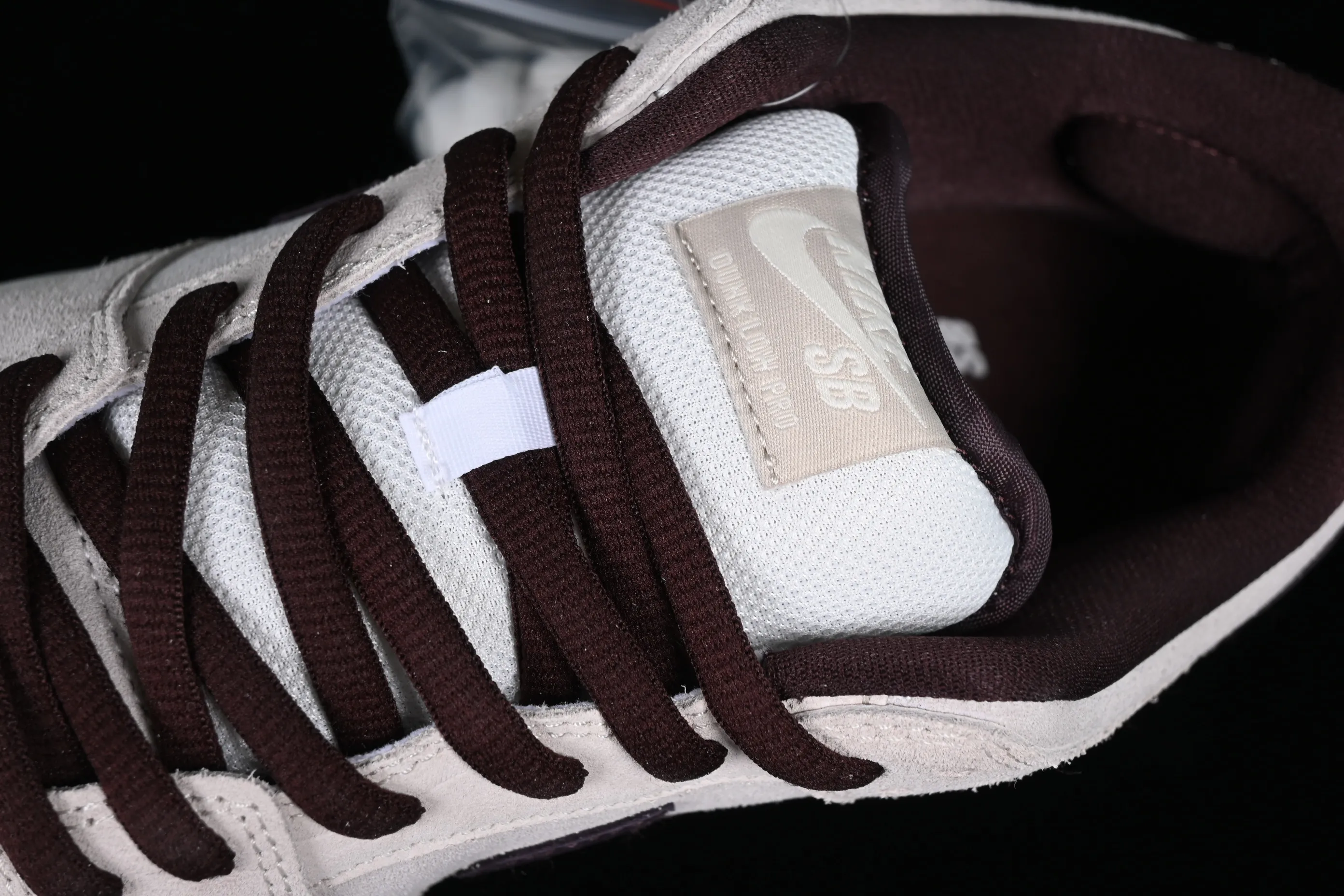 All categories Nk SB Dunk series Nk SB Dunk Low low-top sneakers Nk SB Dunk Low "Desert Sand" dark brown gray low-top series casual sneakers BQ6817-004